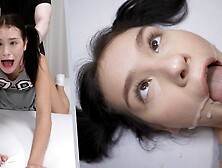 SPERM DUMPSTER LIFE - 18 Yo College Youngster Matty USED By Her Ruthless Landlord