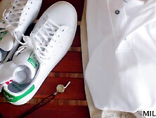 MILFY Nasty Buxom Mamma Gigi Dior Devours Youthful Trainer's Hard Schlong