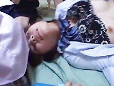 Misaki Nana and Japanese friends in gangbang